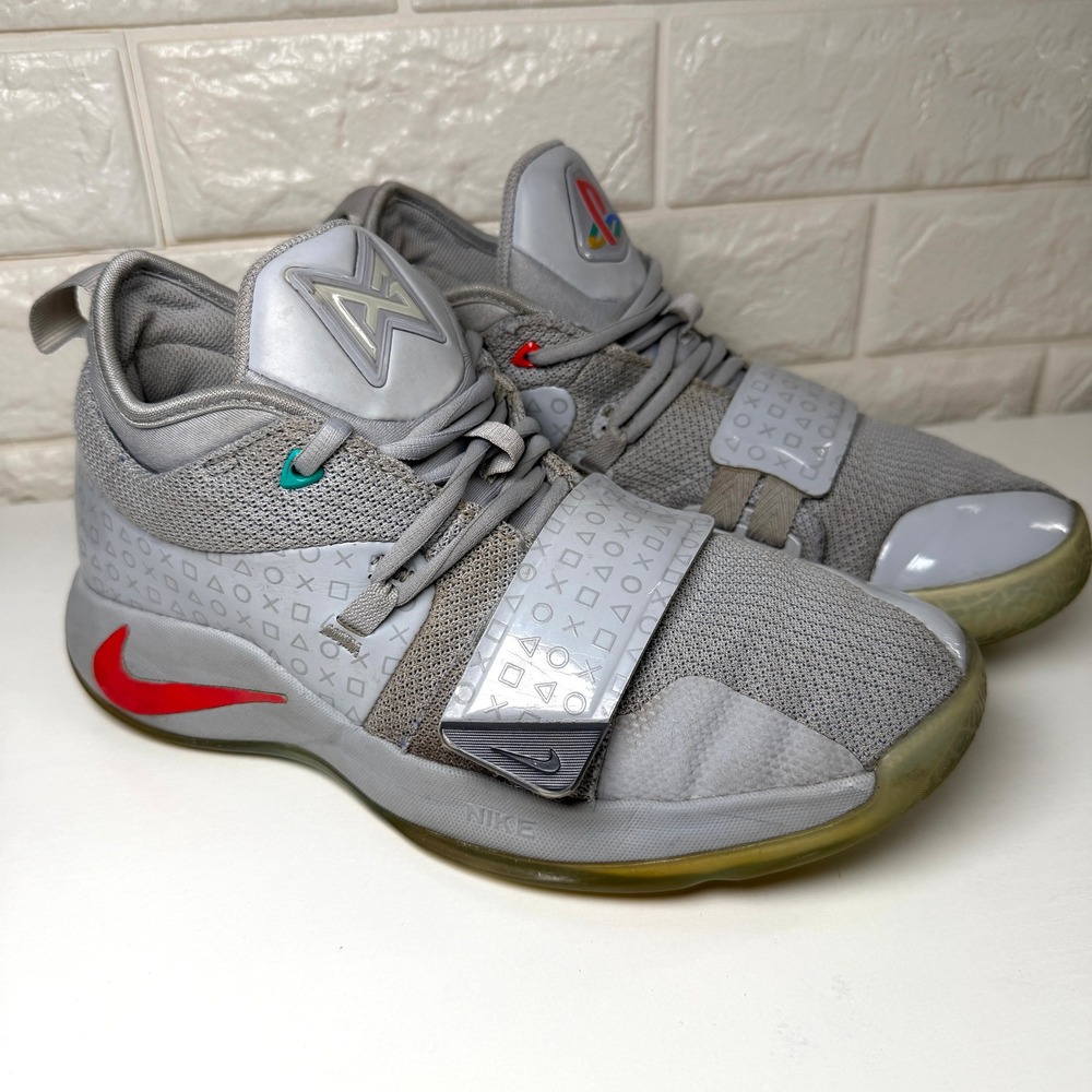 Nike PG 2.5 PlayStation Wolf Grey Youth Size 6.5Y BQ9677-001 (No Lights) Good